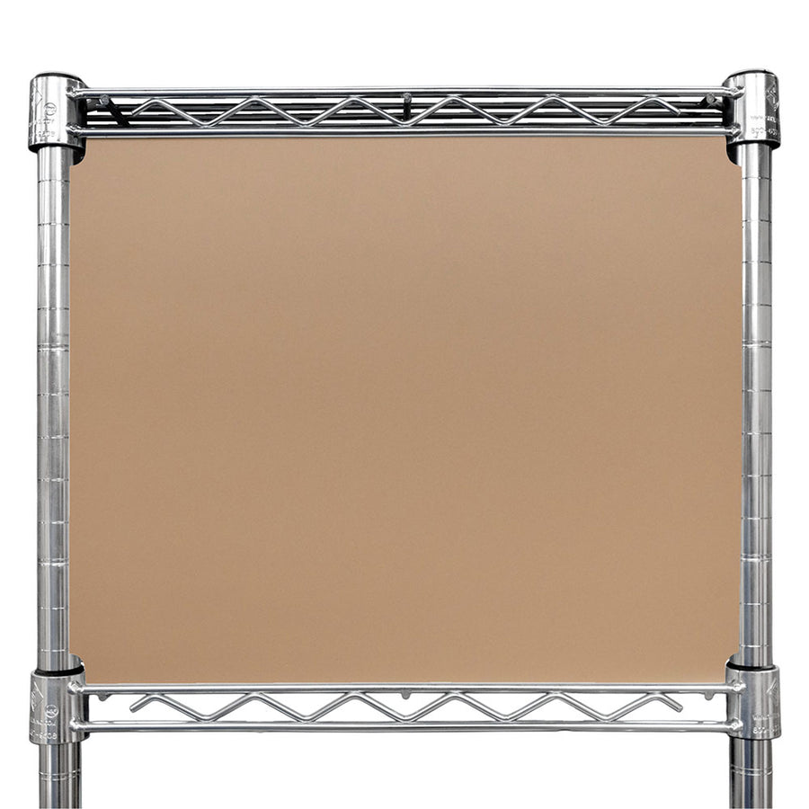 18"d x 13"h Wire Shelving Side Panels - 2-Pack