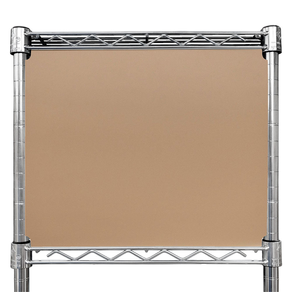 18"d x 13"h Wire Shelving Side Panels - 2-Pack
