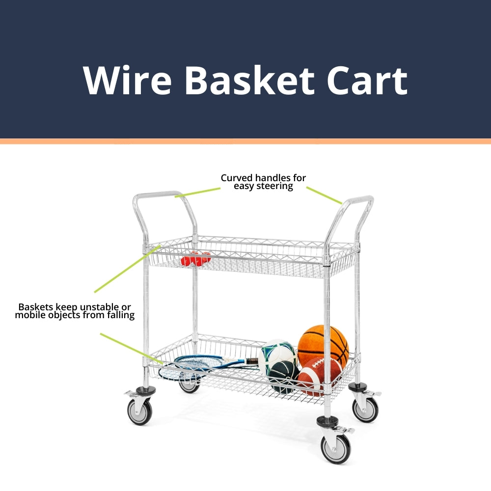 Wire Basket Cart