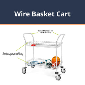 Wire Basket Cart