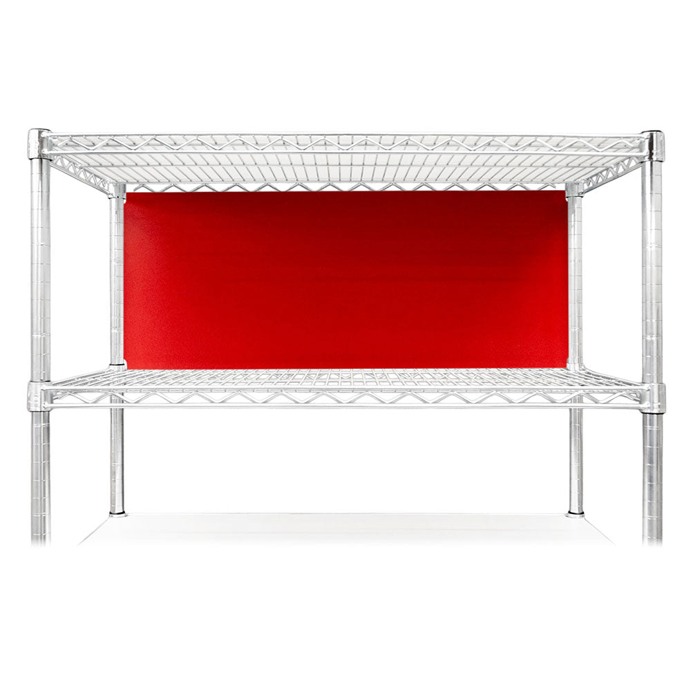 60"w x 18"h Wire Shelving Back Panels