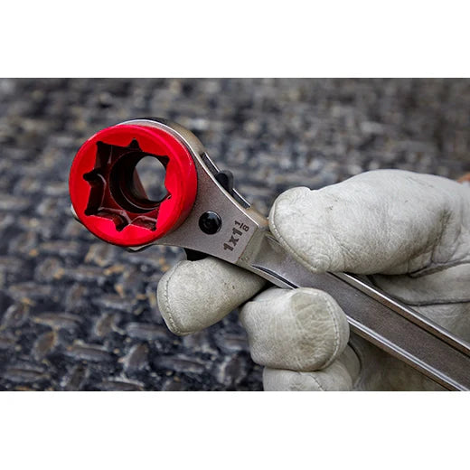 Milwaukee Lineman’s High-Leverage Ratcheting Box Wrench (48-22-9213)