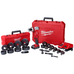 Milwaukee M18 FORCELOGIC 6T Knockout Tool 1/2" - 4" Kit (2677-23)