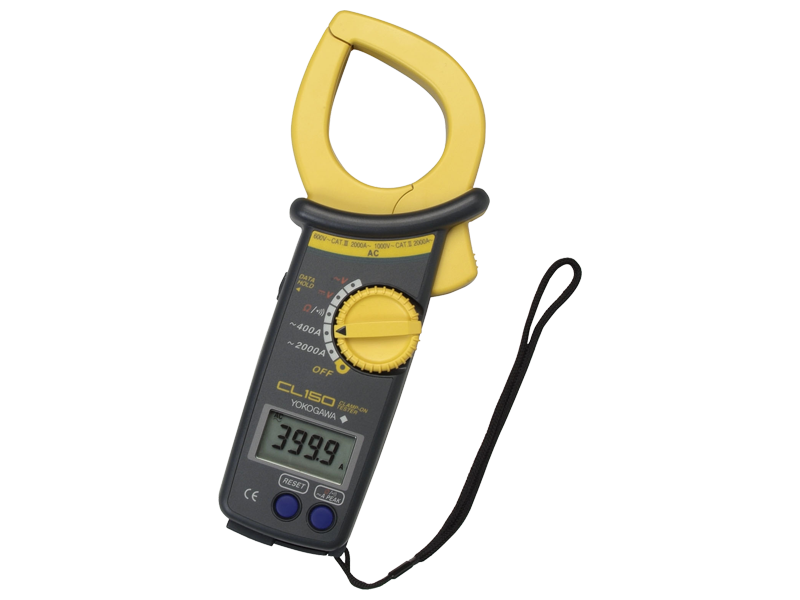 Ram Meter YOKOGAW AC/DC Avg Sensing Current Clamp Meter, 400/2000A (CL150)