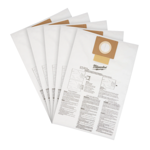 Milwaukee Fleece Dust Bags (5PK) - 6 Gallon (49-90-1979)
