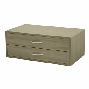 freedomRail Double Hang O-Box 2 Drawer