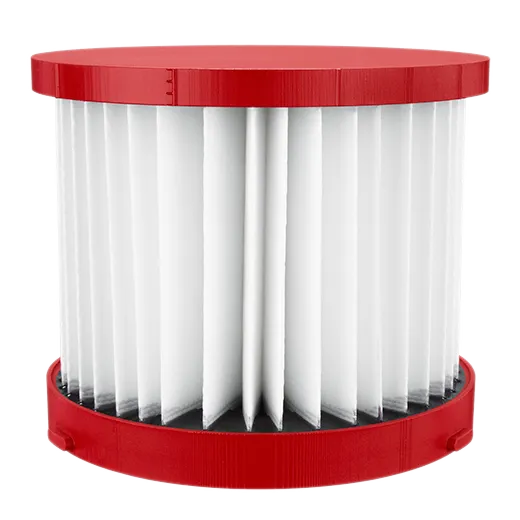 Milwaukee M18/M12 HEPA Wet/Dry Vacuum Filter for Milwaukee Models 0880-20, 0970-20, & 0960-20 Vacuums (49-90-1900)