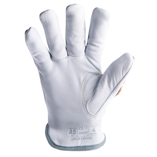 HexArmor Chrome SLT® 4060 Cut-Resistant Arc Flash Gloves Cut Level A5 Size (4060)