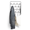 Estique Multi-Hook Organizer - Black/Walnut