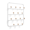 Estique Multi-Hook Organizer - White