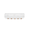 Estique Wall Mount Organizer - White