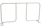 16" Ventilated Shelf Divider - Nickel