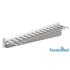 Sliding Tie and Belt Rack - Nickel