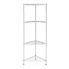 18"d Triangle Corner Shelving with 4 Shelves