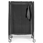 18"d 200 Denier Nylon Cart Covers - Zipper Closure