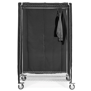 18"d 200 Denier Nylon Cart Covers - Zipper Closure