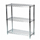 Wire Shelving with 3 Shelves - 12"d x 36"w x 34"h