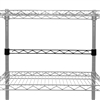 Black Wire Shelving Hanger Rails for Width