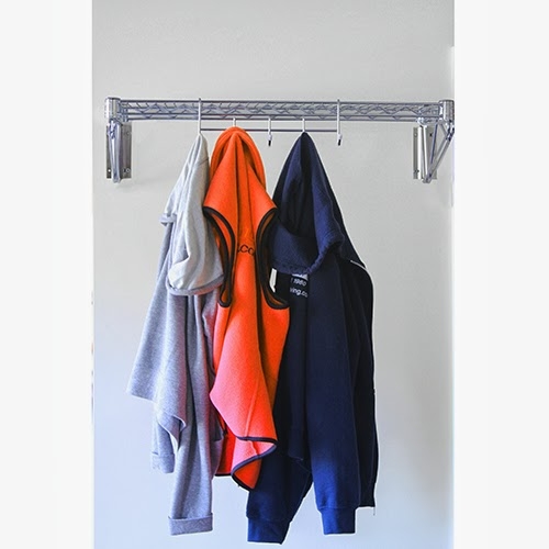 Steel Coat Hanger Open Hook 151-700 - Chrome - Sunhouse Coathooks