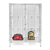 18"d Chrome Wire Security Cages