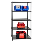 Standard Duty 18"d x 36"w x 72"h 5-Tier Perforated Metal Shelving