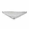 Wire Triangle Shelf- 24"d x 24"w