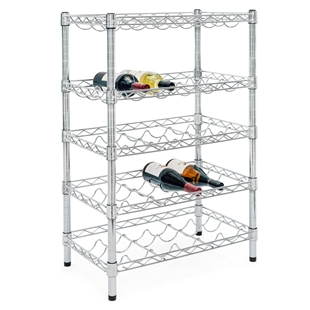 Wire rack wine discount storage